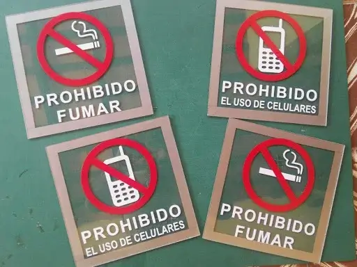 señalamientos de proteccíon civil personalizados